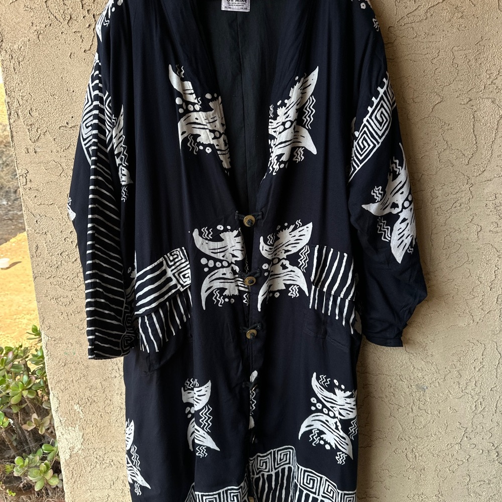 Vintage Kimono Duster - Picture 5 of 13
